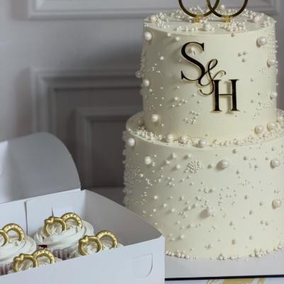 Torta de bodas de Ke Dolce