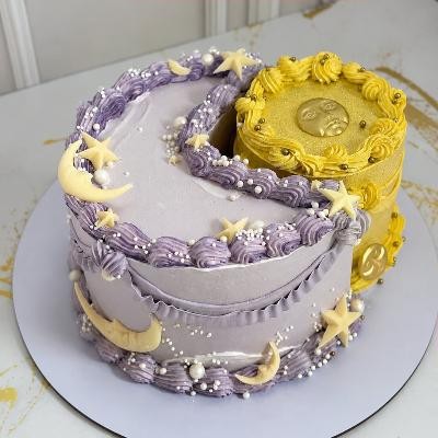 Torta Sol y Luna de Ke Dolce